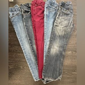 Lot of Children’s Place Jeans. 6/7 Skinny. GUC